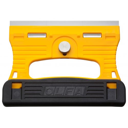 Olfa-GSR-1/3B-Rascador de vidrio cuchilla inoxidable con 3 cuchillas extra de 18 mm x 120 mm