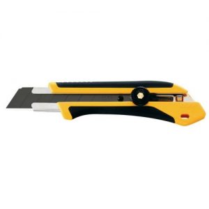 Olfa-XH-1-Cúter con mango antideslizante, bloqueo manual y cuchilla de 25 mm
