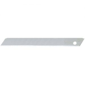 Olfa-AB-SOL-50-Pack de 50 cuchillas sólidas 9 mm plateadas