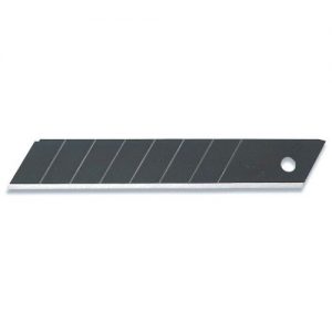 Olfa-LBB-50-Pack de 50 cuchillas troceables 18 mm negras