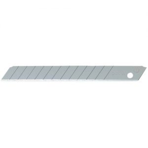 Olfa-AB-50B-Pack de 50 cuchillas troceables 9 mm plateadas en blister