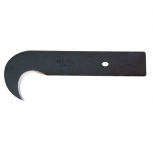 Olfa-HOB-1-Cuchilla en forma de gancho 90x39,5/20 mm y espesor 0,8 mm