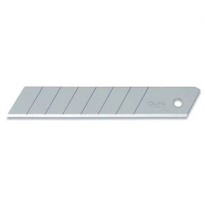 Olfa-LB-50-Pack de 50 cuchillas troceables 18 mm plateadas