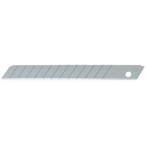 Olfa-AB-50-Pack de 50 cuchillas troceables 9 mm plateadas