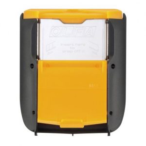 Olfa-DC-5-Contenedor para cuchillas usadas para cinturón o bolsa portaherramientas
