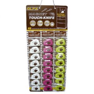 Olfa-TK-3M/24-Display de 24 Mini Cúters magnéticos