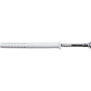 Tox-017102281-Caja de 50 tacos clavo LSN ATTACK 8 x 140 mm + tornillo LSN-SK