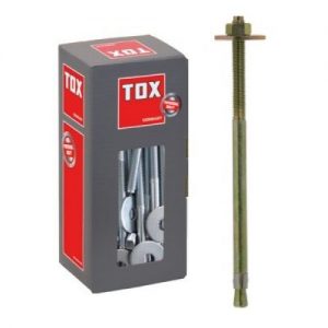 Tox-08010114-Caja de 20 pernos de anclaje para cargas pesadas B-U Slim-Fix (M12/145-160/240)