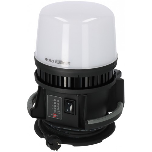 Brennenstuhl-1173700003-Foco de trabajo LED 360° a batería Multi Battery System Hybrid 12050 MH IP54