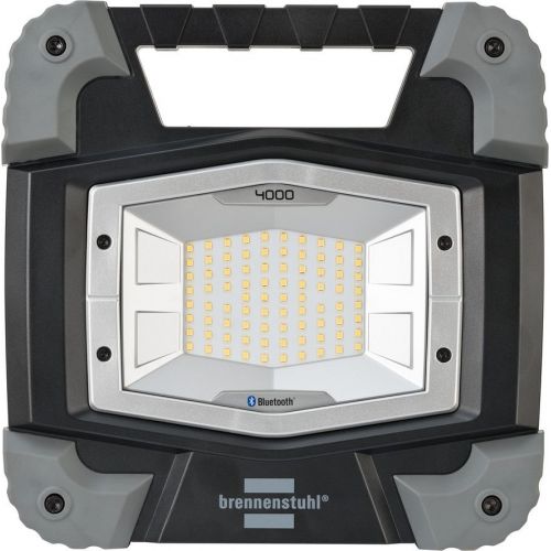 Brennenstuhl-1171470302-Foco LED portátil TORAN 4000 MB con Bluetooth y batería recargable (3800 lm)