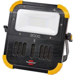 Brennenstuhl-1171620010-Foco LED portátil BLUMO 3000 A con batería recargable y altavoces Bluetooth (3000 lm)