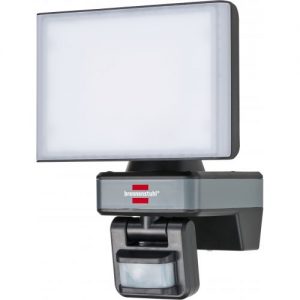 Brennenstuhl-1179050010-Foco LED de pared WF con protección IP54, control con app via WIFI y con detector de movimiento