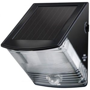 Brennenstuhl-1170970-Foco LED mural solar SOL 04 plus de 85 lm con detector de movimiento y protección IP44 (85 lm)