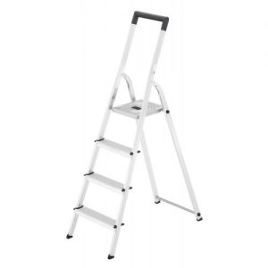 Hailo-5_8944-001-Escalera de tijera de aluminio L40 EasyClix (4 peldaños)