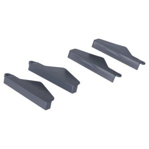Hailo-9916-051-Juego de 4 protectores de bisagra para taburete D60 StandardLine