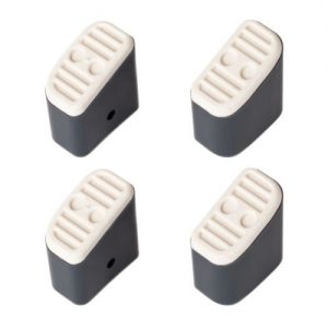 Hailo-9916-081-Juego de 4 pies para taburete D60 StandardLine