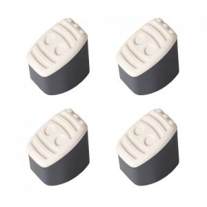Hailo-9916-031-Juego de 4 pies para taburete MK80 ConfortLine
