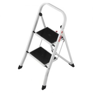 Hailo-4396-901-Taburete de acero K20 (2 peldaños)