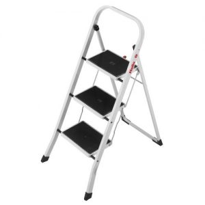 Hailo-4397-901-Taburete de acero K20 (3 peldaños)