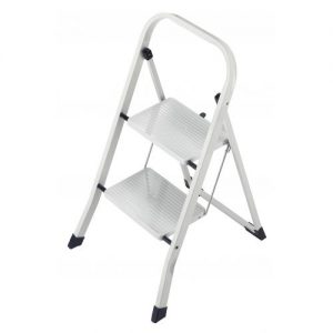 Selekta-4392-961-Mini escalera de acero Basic (2 peldaños)