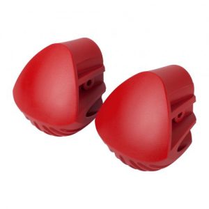 Hailo-9914-007-Juego de 2 pies para estabilizadores curvos/ rectos de escaleras ProfiLOT y ProfiStep