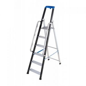 Gierre-AL755-Escalera profesional de aluminio de tijera Stabila Pro (6 peldaños)