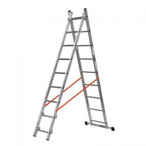 Gierre-AL315-Escalera 2 tramos combinada de aluminio Modula (2x9)