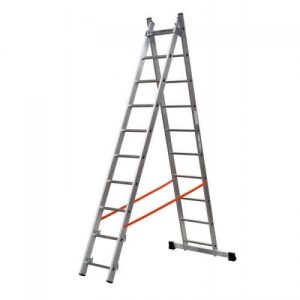 Gierre-AL320-Escalera 2 tramos combinada de aluminio Modula (2x10)