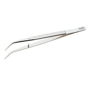 NWS-027G-160-Pinzas precisión puntas acodadas 40º