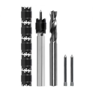 Ruko-101104M-Juego de 9 piezas fresa para puntos de soldadura