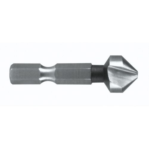 Ruko-102315-Avellanador cónico DIN 335 forma C 90º HSS mango hexagonal 1/4" (Ø máx. 10,4 mm)