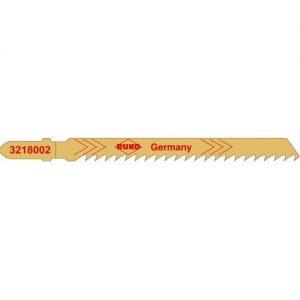 Ruko-3218002-Pack de 5 sierras de calar HCS acero 100 mm (Equivalencia Bosch T 101 DP)