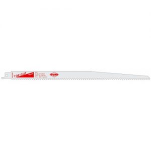 Ruko-33189045-Pack de 5 sierras de sable HCS acero (Bosch S 1344 D) Largo 300 mm Paso 4,2 mm