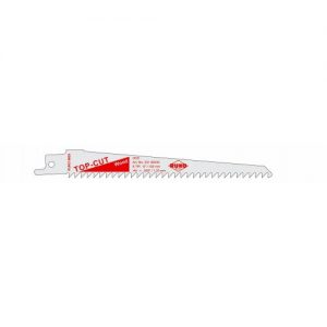 Ruko-33189245-Pack de 5 sierras de sable HCS acero (Bosch S 644 D) Largo 150 mm Paso 4,2 mm