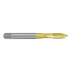 Ruko-232060T-Macho de roscar para máquinas M DIN 371 HSS-TiN rectificado tipo B. Rosca M 6